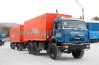 Автопоезд для перевозки взрывчатых веществ