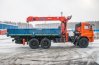 Бортовой Камаз с КМУ Kanglim KS-2056H