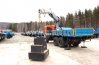 бортовой камаз с кму ИФ 300