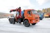 Тягач Камаз с КМУ SamYang HTS 2076