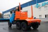 Автомобиль-трансформер лесовоз УСТ-5453 Урал 55571-72М с ГМ ОМТЛ-97