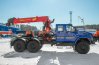 Седельный тягач с КМУ ИТ-200 (тросовый) УСТ 5453 Урал NEXT 4320-72, сдвоен. кабина
