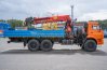Бортовой автомобиль с КМУ ИТ-200 (тросовый, люлька, бур) УСТ 5453 Камаз 43118