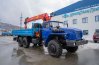 Бортовой автомобиль с КМУ ИТ-150 (тросовый) УСТ 5453 Урал 4320-1951-60