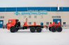 Трубоплетевозный автопоезд в составе тягача УСТ-5453 и прицепа-роспуска УСТ-94651