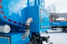 Система обогрева сливного отсека выхлопными газами