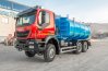 Автоцистерна для питьевой воды АЦПТ-12НО нерж IVECO-AMT TRAKKER 6х6 база 3800мм