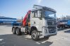 Тягач УСТ 5453 с КМУ ИМ-320 SHACMAN SX32586V385