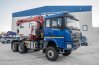Седельный Тягач УСТ 5453 с КМУ HUBEI SQ8S4 SHACMAN SX32586V385 (6х6), 315/80R22,5