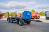 Прицеп бортовой контейнеровоз ПК 15-33-6К УСТ 9465