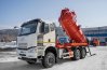 Автоцистерна вакуумная нефтепромысловая АКНС-10 НК FAW 3250 6Х6, КБ 3675 ДОПОГ