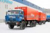 Автомобиль и прицеп-фургон для перевозки взрывчатых веществ