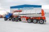 Полуприцеп цистерна нефтевоз ППЦН 26КТ-32 УСТ 9465 термос, нар. нерж, внутр. 5 мм