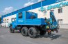 Фургон Урал Грузопассажирский автомобиль (ГПА) с КМУ ИМ-55