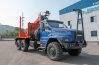 Лесовоз с манипулятором VM10L74 УСТ 5453 Урал NEXT 4320-74Е5