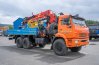 Бортовой автомобиль с КМУ ИТ-200 (тросовый, люлька, бур) УСТ 5453 Камаз 43118
