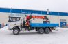 Бортовой автомобиль УСТ 5453 с КМУ ИТ-150 SHACMAN (ШАКМАН) SX32586V385 (6х6)