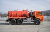 Автоцистерна вакуумная коммунальная МВ-9+1-ОД КО-510 бак для воды Камаз 43118-50 (илососная, два отсека)