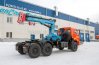 Седельный тягач Камаз с краном-манипулятором