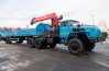 Седельный тягач Урал 4320 с краном-манипулятором ИТ-200 с ППБ