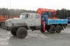 Бортовой Урал с КМУ UNIC-503