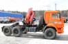 Седельный тягач Камаз с КМУ Palfinger