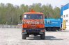 Бортовой автомобиль КамАЗ с КМУ-90