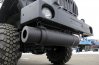 Система выпуска отработанных газов под передним бампером