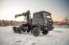 Седельный тягач Урал 44202-82М с крано-манипуляторной установкой HIAB 190TM (тросовый)