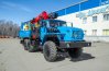Бортовой автомобиль с КМУ ИТ-200 (тросовый, люлька, бур) УСТ 5453 Урал 5557-60Е5