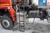 Лестница с площадкой обслуживания