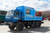 Фургон Камаз АРОК с краном манипулятором