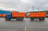 Самосвал АС 10-15 трехстор. УСТ 5453 Урал сельхозник 5557-72Е5 NEXT + Прицеп самосвальный ПС 12-21Д-18 УСТ 9465