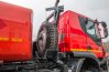 Вертикальный держатель запасного колеса, вертикальная система отвода отработавших газов