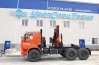 Седельный тягач Камаз с КМУ Palfinger