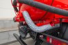 Заборный/сливной узел емкости c обогревом лючка выхлопными газами