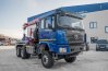Седельный Тягач УСТ 5453 с КМУ HUBEI SQ8S4 SHACMAN SX32586V385 (6х6), 315/80R22,5