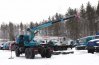 Седельный тягач Камаз с краном-манипулятором