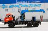 Седельный тягач Камаз с КМУ