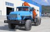 Седельный тягач Урал с КМУ-90.01