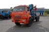 Седельный тягач Камаз 43118-46 с краном-манипулятором ИМ-240