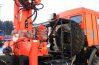Седельный тягач Камаз с краном манипулятором