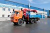 Бурильно-крановая машина УСТ-5453 с КМУ SAMYANG 2076 с буром