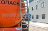 Лестница на площадку обслуживания в рабочем положении