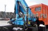 Седельный тягач КамАЗ-65225 с КМУ ИМ-95