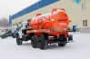 Агрегат для сбора газового конденсата и разлитой нефти на шасси Урал