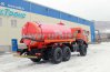Задняя поливомоечная рейка на автомобиле Камаз