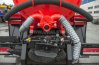 Люк приема с обогревом выхлопными газами