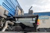 Выдвижная лестница в транспортном положении