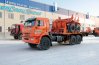 Трубоплетевозный автопоезд в составе тягача УСТ-5453 и прицепа-роспуска УСТ-94651
